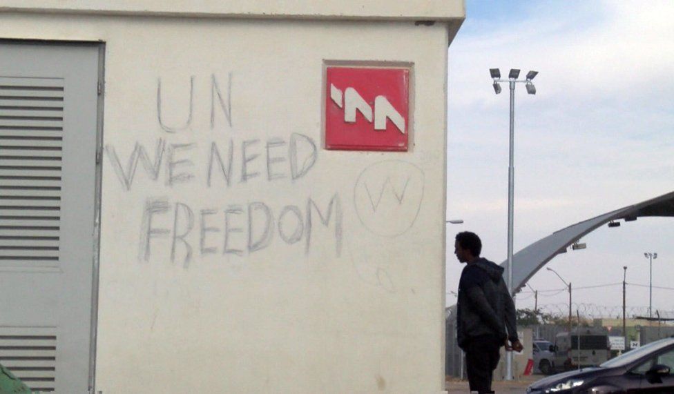 UN we need freedom sign