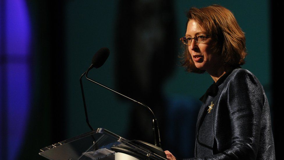 Abigail Johnson with Fidelity Investments