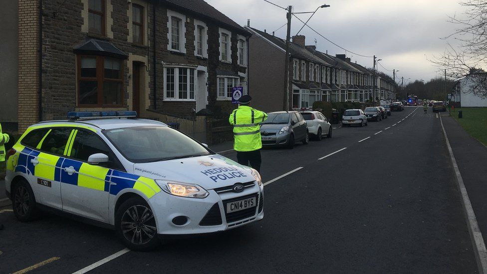 Abertillery homes evacuated after MoT garage fire BBC News