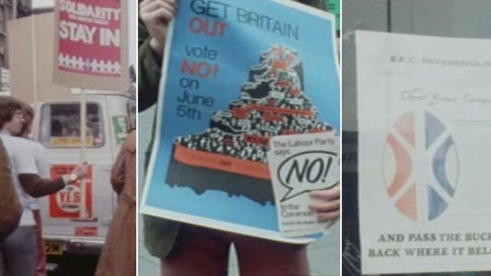 1975 campaign posters