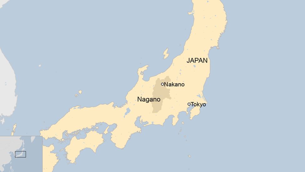 Map of Nakano