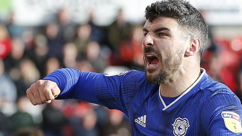 Callum Paterson celebrates