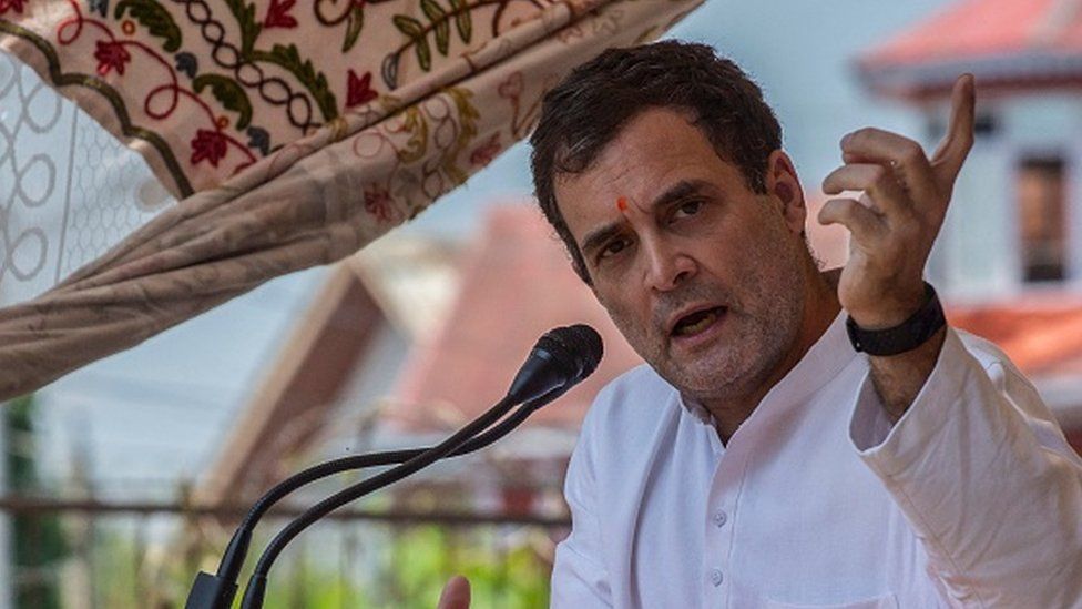 Rahul Gandhi accuses Twitter of interference over locked Congress accounts - BBC News