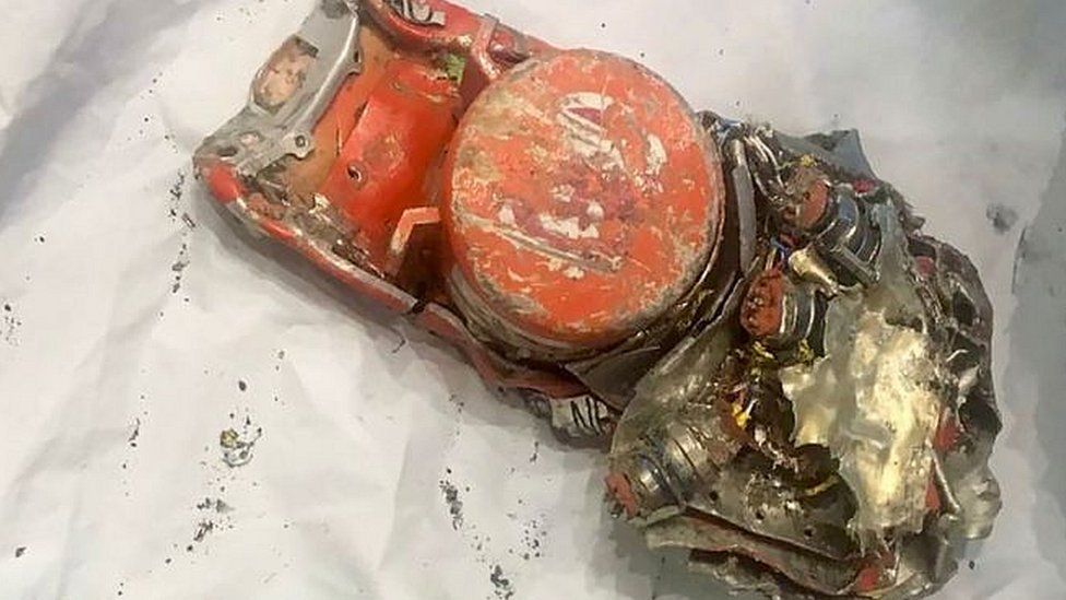 One of the black boxes recovered from the Ethiopian Airlines crash site