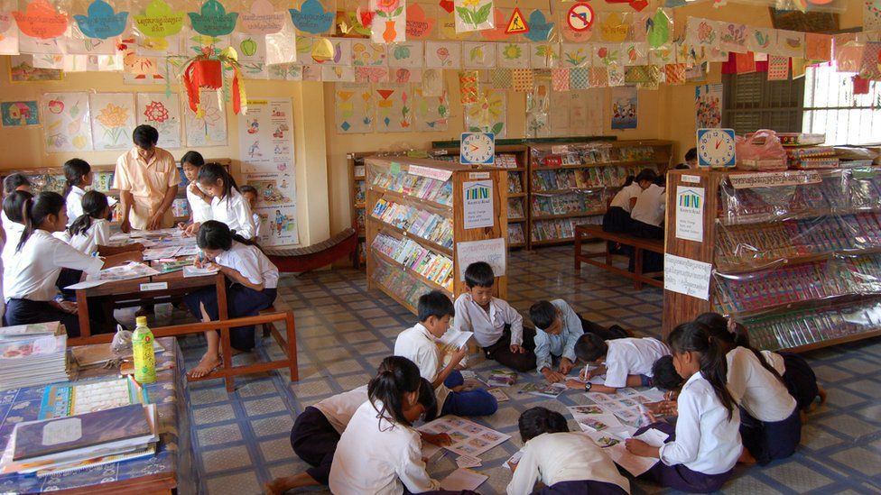 Cambodia library
