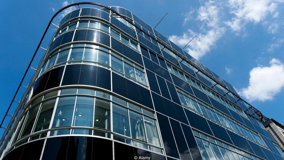 El edificio Streamlined Moderne
