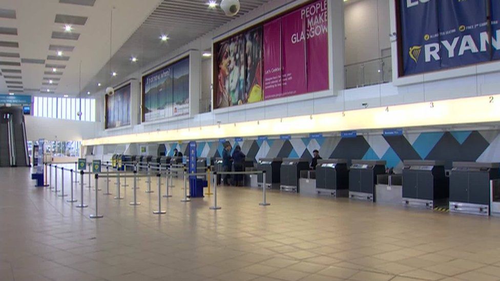 Prestwick Airport terminal