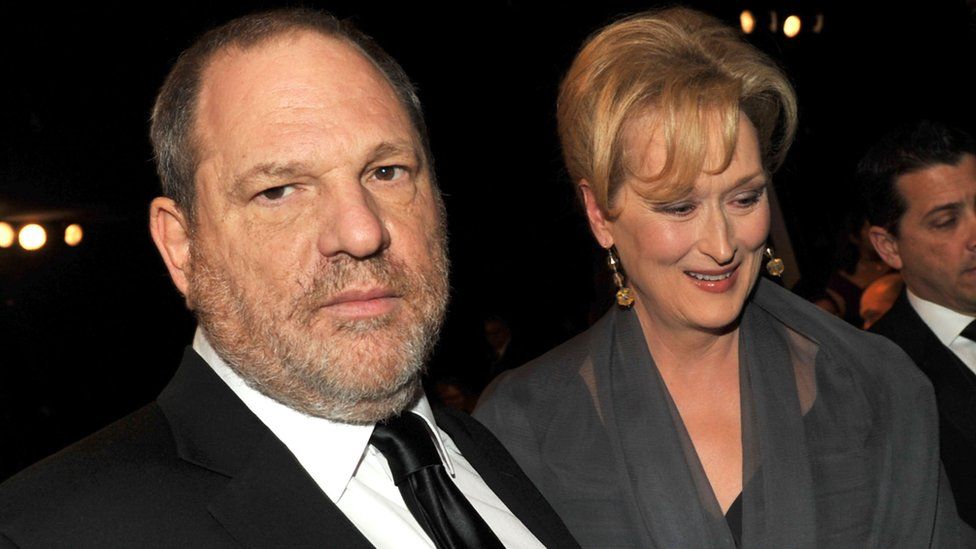 Harvey Weinstein and Meryl Streep