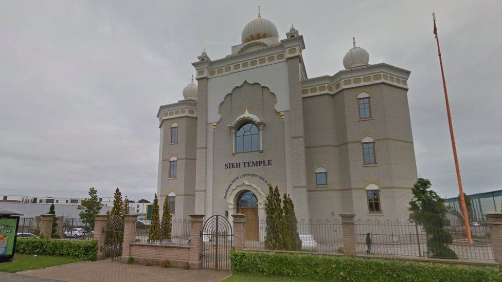 Leamington Spa Sikh temple disturbance Kulvinder Bir Singh denies