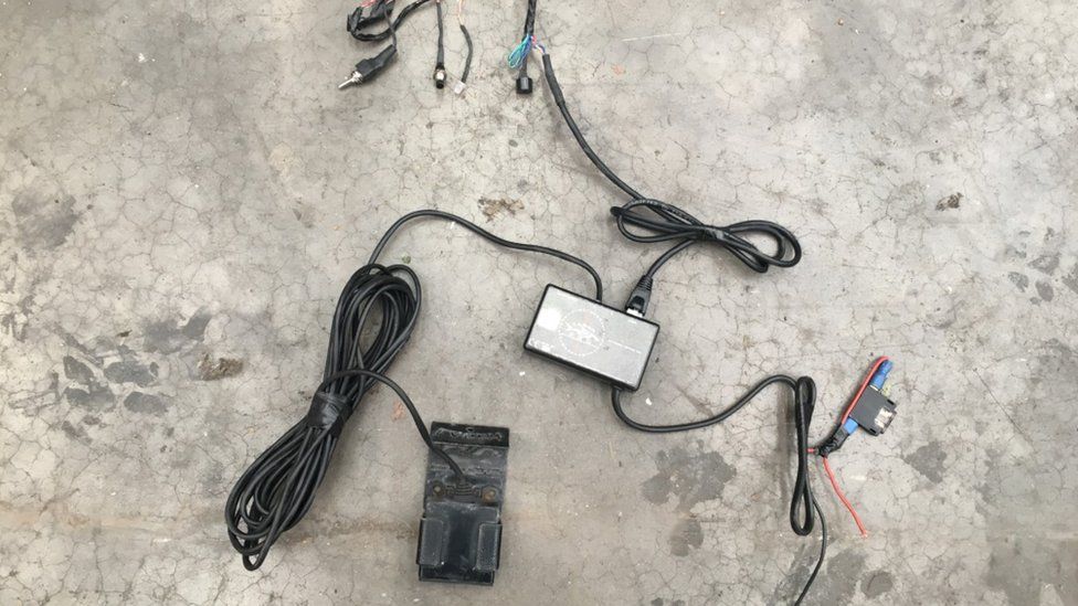 Laser jammer speed camera driver spared jail BBC News