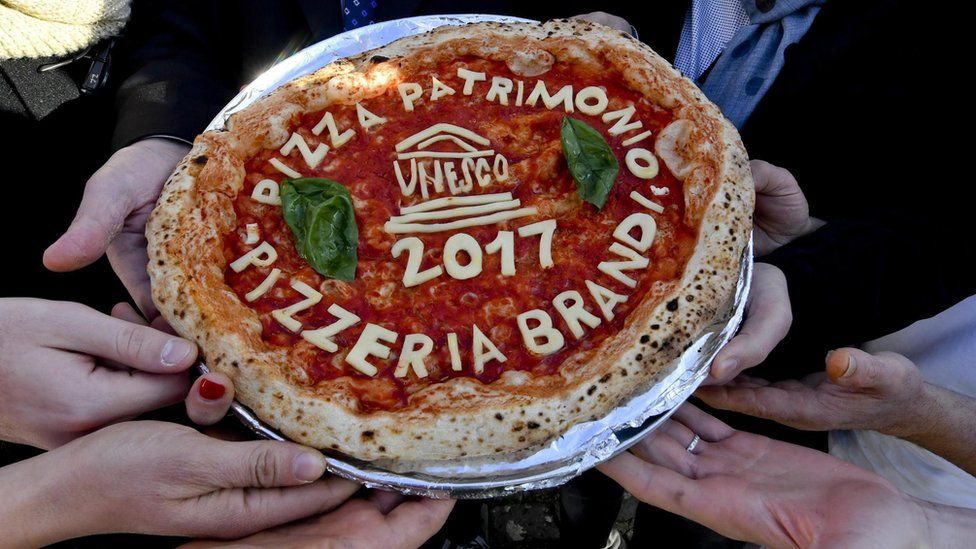 Spinning pizza dough is an art form according to UNESCO BBC Newsround