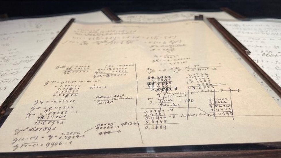 Albert Einstein relativity document sells for record $13m