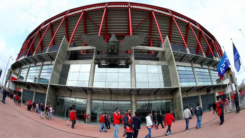 Benfica stadium in Lisbon