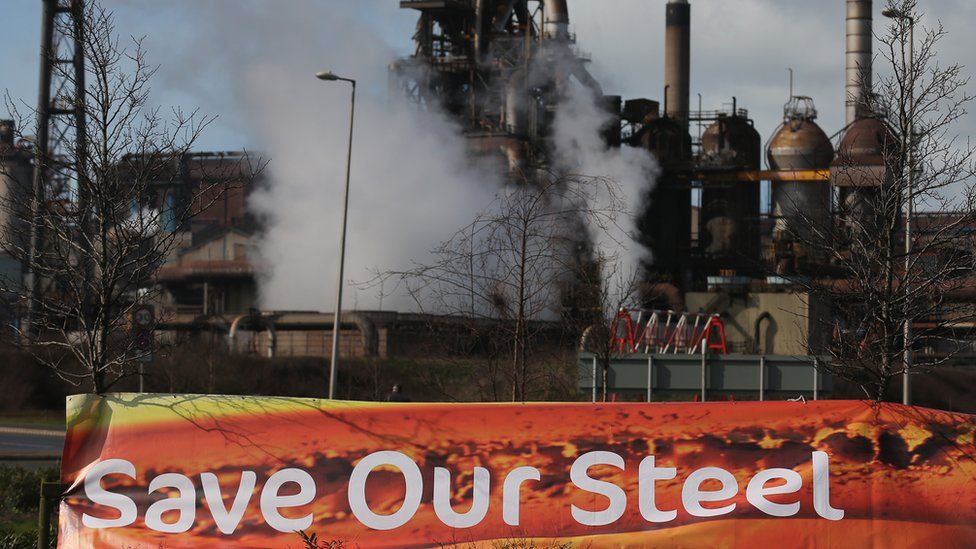 Save Our Steel banner