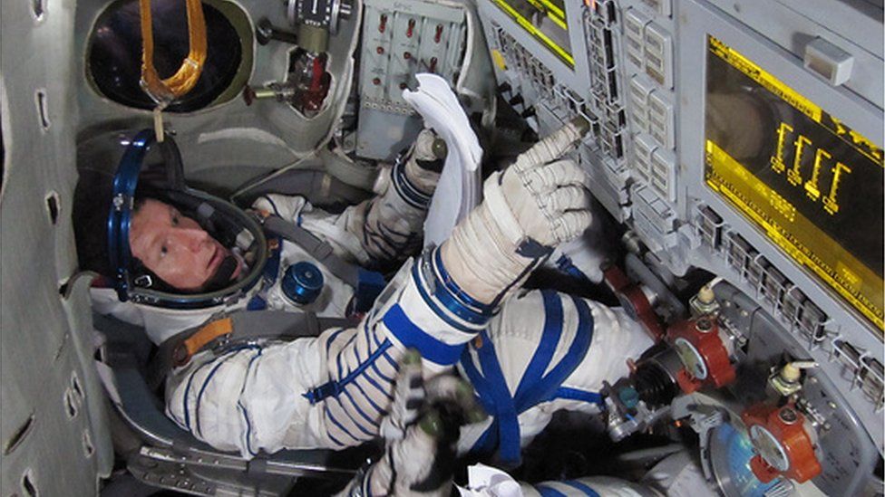 Тим Пик шесть лет готовился к полету в космос