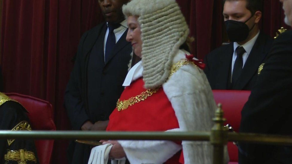 Lady Justice Carr at her swearing in