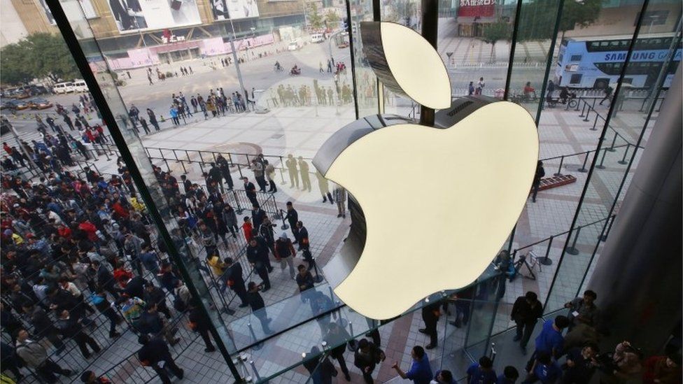 Apple store in China