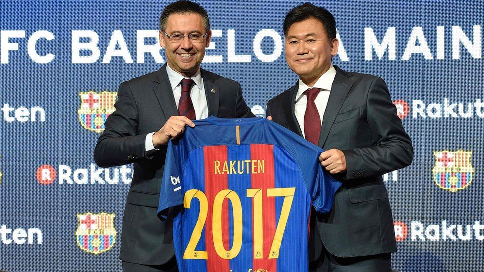 Barcelona best sale rakuten jersey