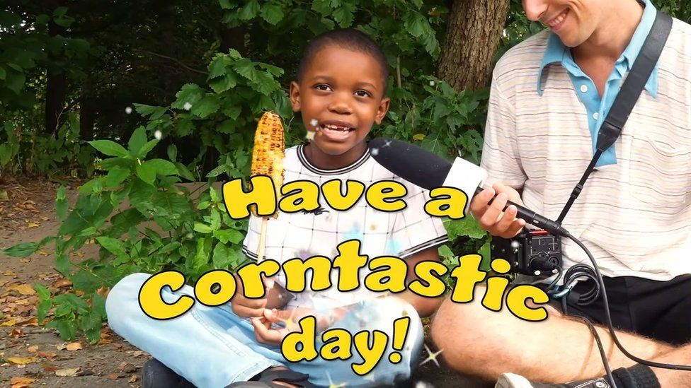 Corn kid Why are people singing about corn on TikTok? BBC Newsround