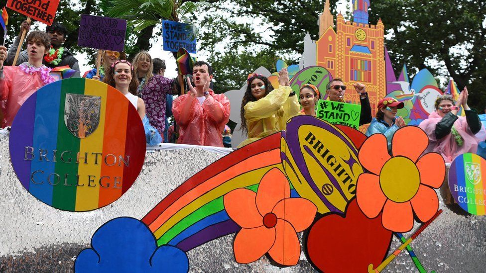 Brighton Pride parade 2023