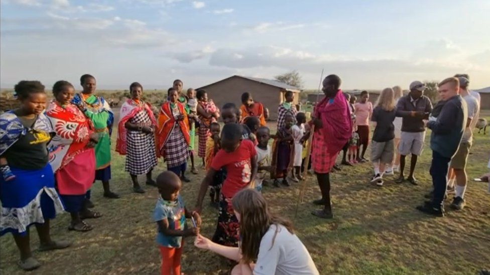 Maasai Mara village