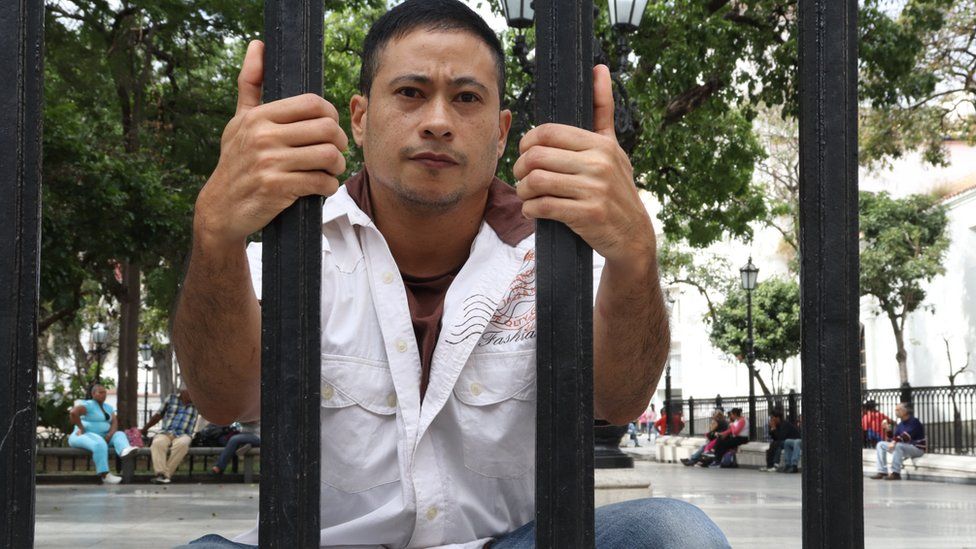 Karl Rodríguez a trans man in Caracas
