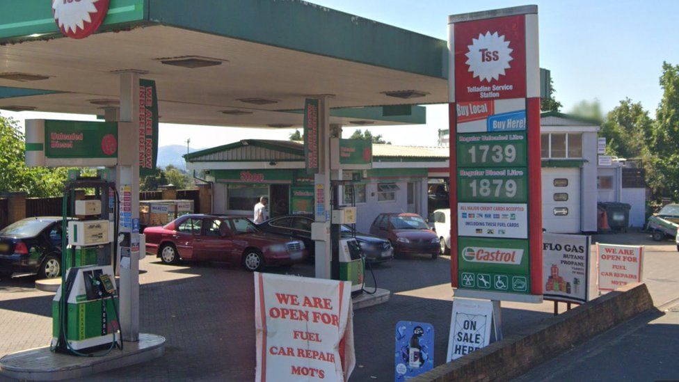 Worcester fuel station sees fall in sales as motorists cut back BBC News