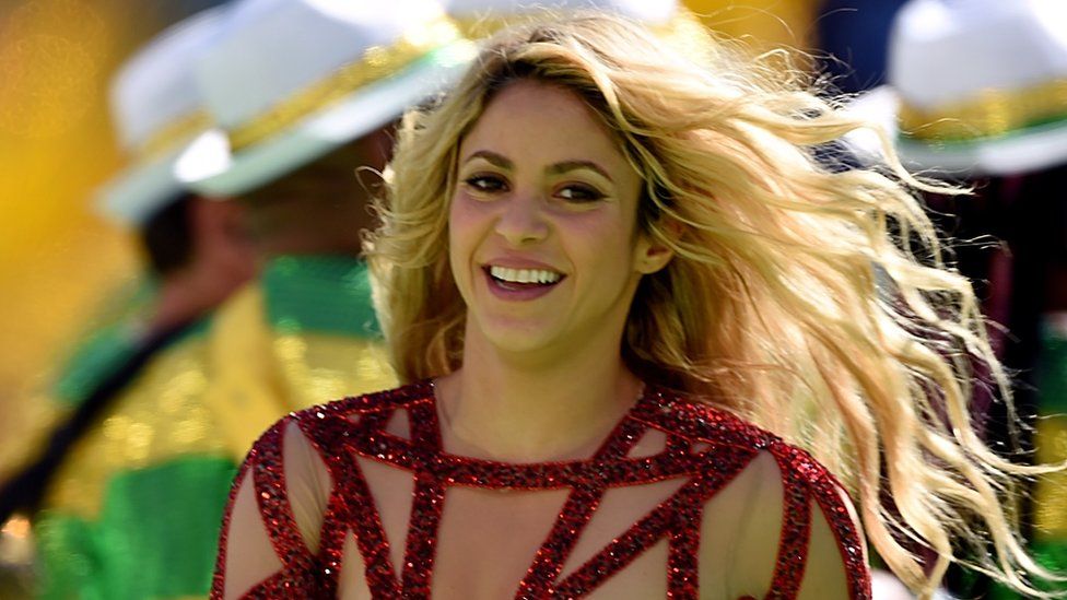 Shakira at Fifa World Cup in Brazil, 2014