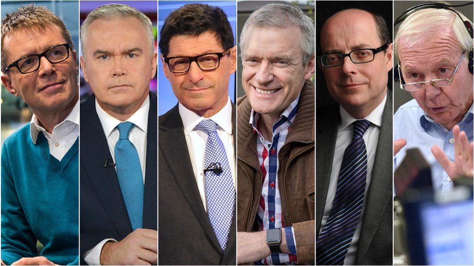 Six Male Bbc Presenters Agree To Pay Cuts Bbc News 