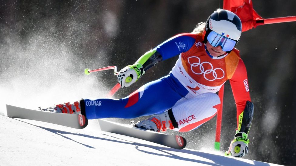 Winter Olympics: Marit Bjorgen ties medal record as Norway win women's