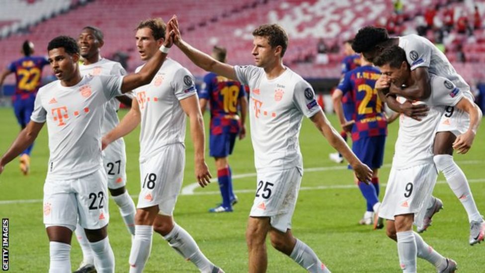 Bayern Munich 8-2 Barcelona: Brilliant Bayern smash Barca to reach ...