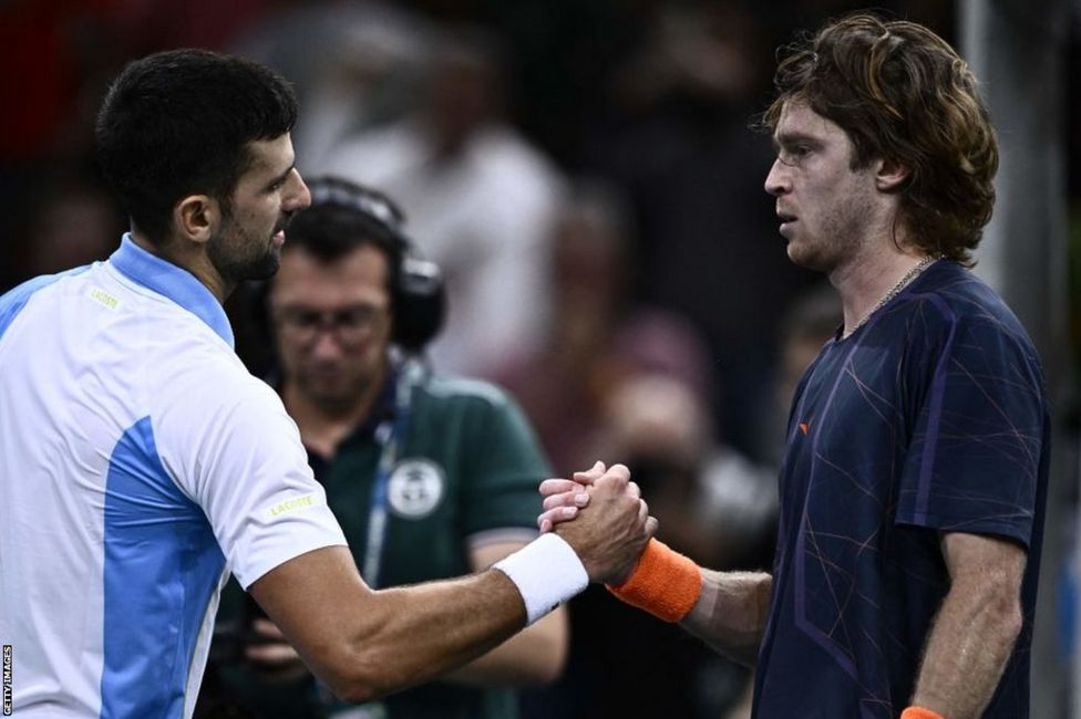 Paris Masters: Novak Djokovic Fights Back To Beat Andrey Rublev And Set ...