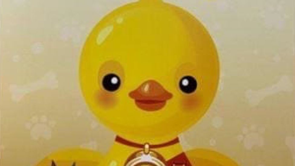 Image of a yellow duck in satirical calendar that landed Thai man in jail for three years.