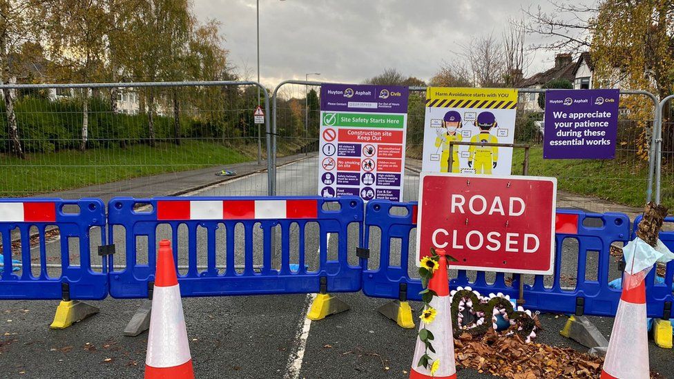 Liverpool flood death road could remain closed for another year