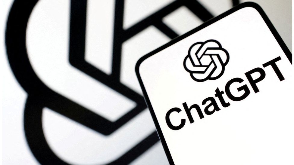 Логотип ChatGPT на иллюстрации