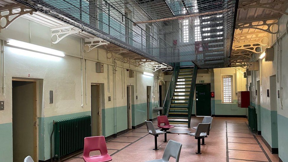 Inside the Prison walls