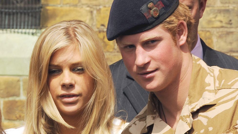 Prince Harry and Chelsy Davy in 2008