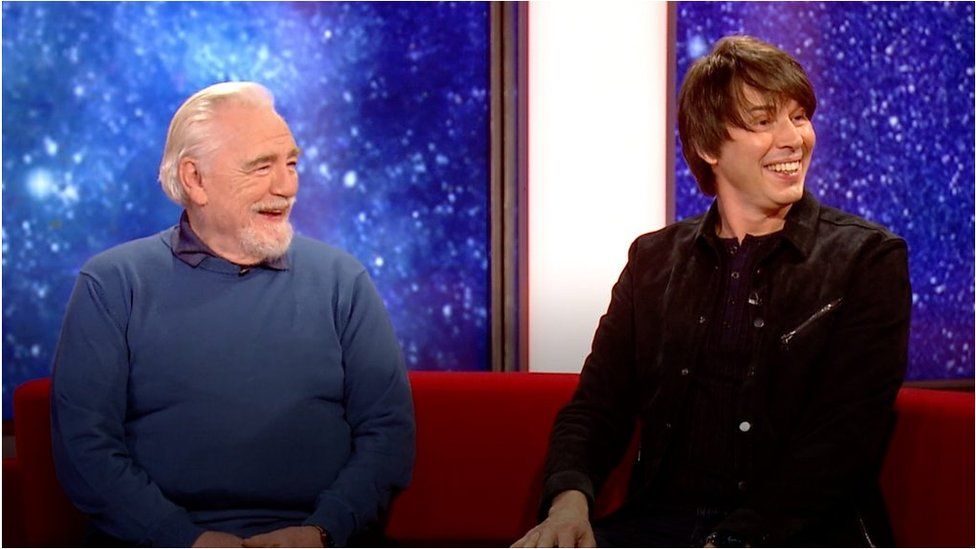Both men say they have encounters where people assume they're 'the other' Brian Cox