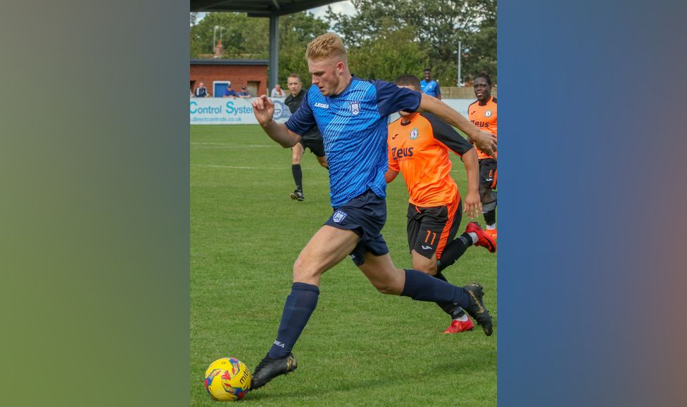 Cody Fisher playing for Stratford Town
