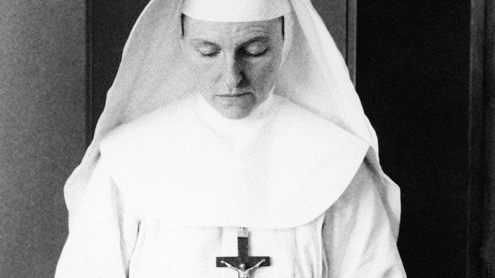 A nun in Katanga, former Belgian Congo, 30 June 1960.