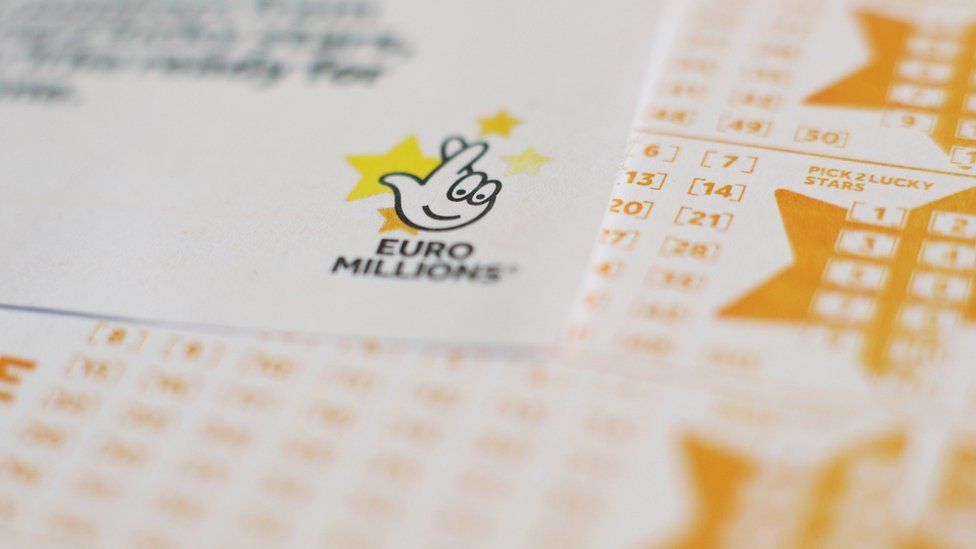 EuroMillions Lottery ticket