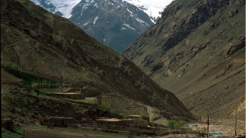 The Pamir mountains in Tajikistan