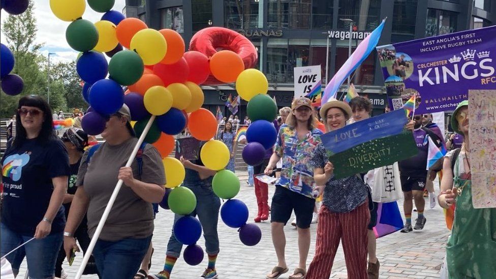 Essex Pride march