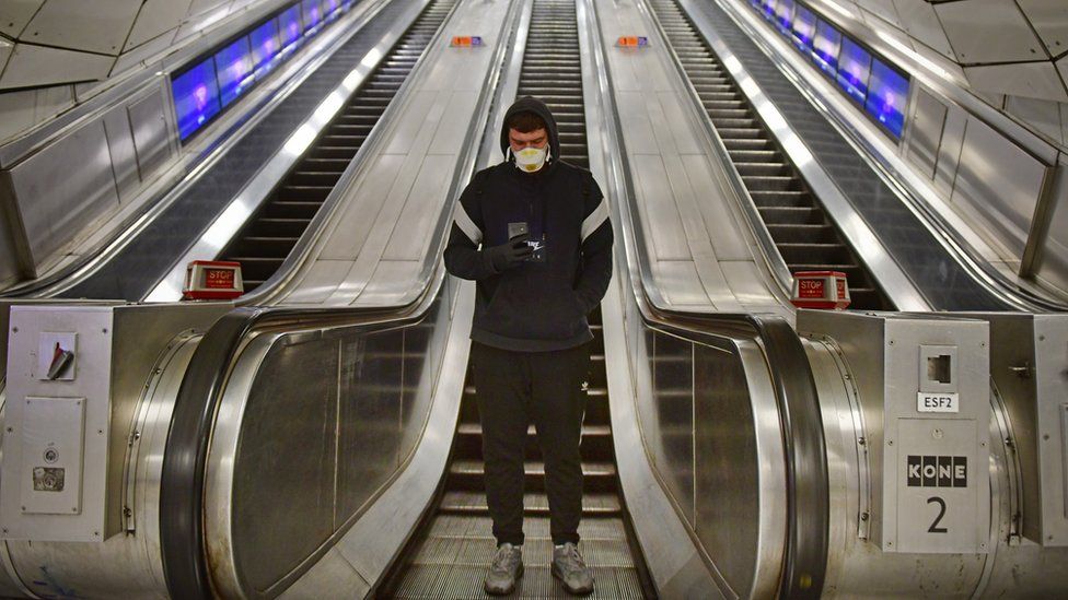 Tube travel in the pandemic