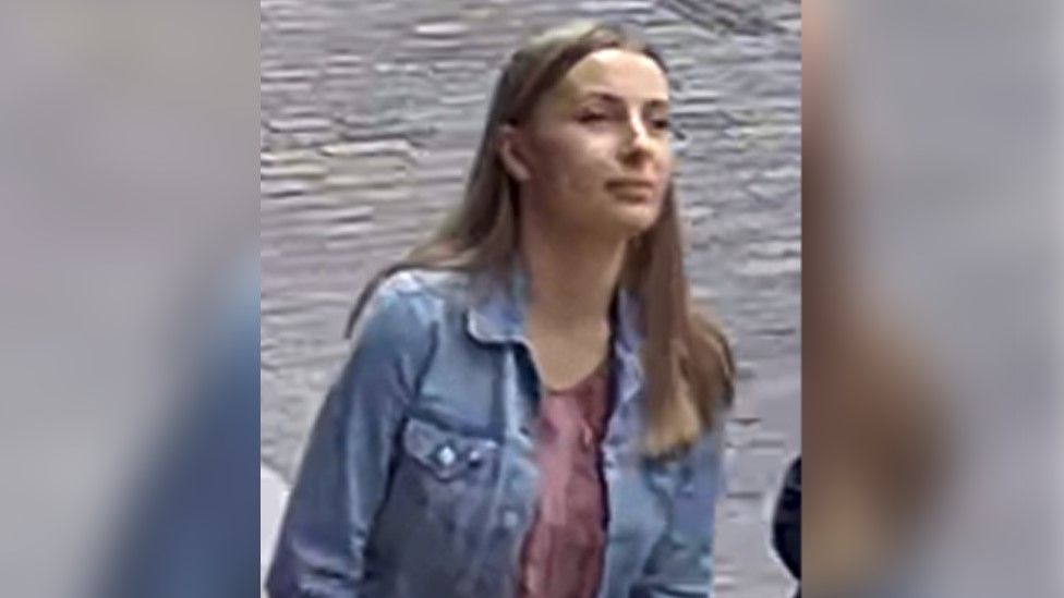 CCTV of woman police want to speak to