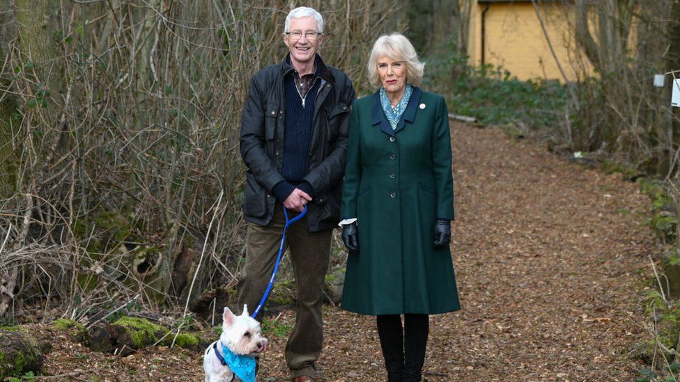 Paul O'Grady and Queen Consort