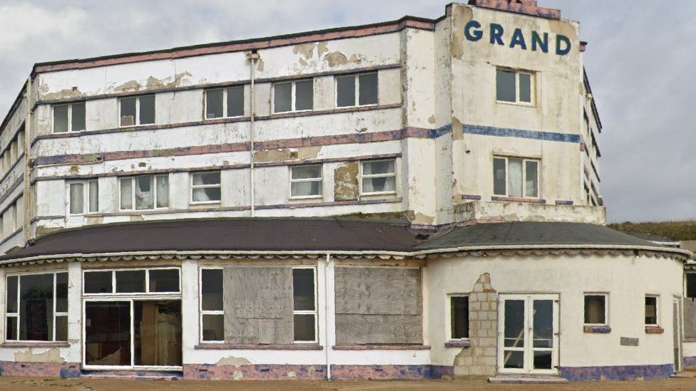 Grand Hotel building in Sandown