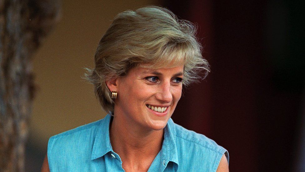 Princess Diana in January 1997