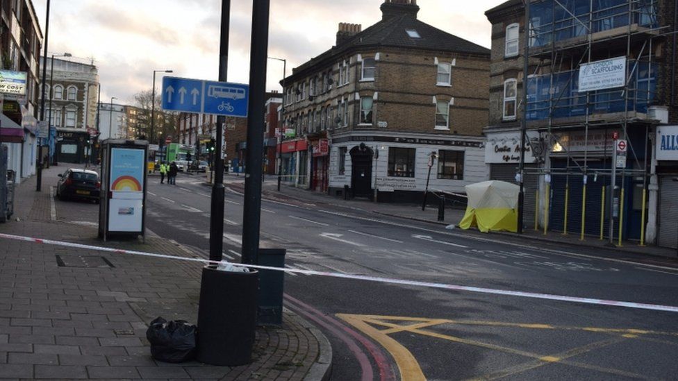 Tulse Hill crime scene