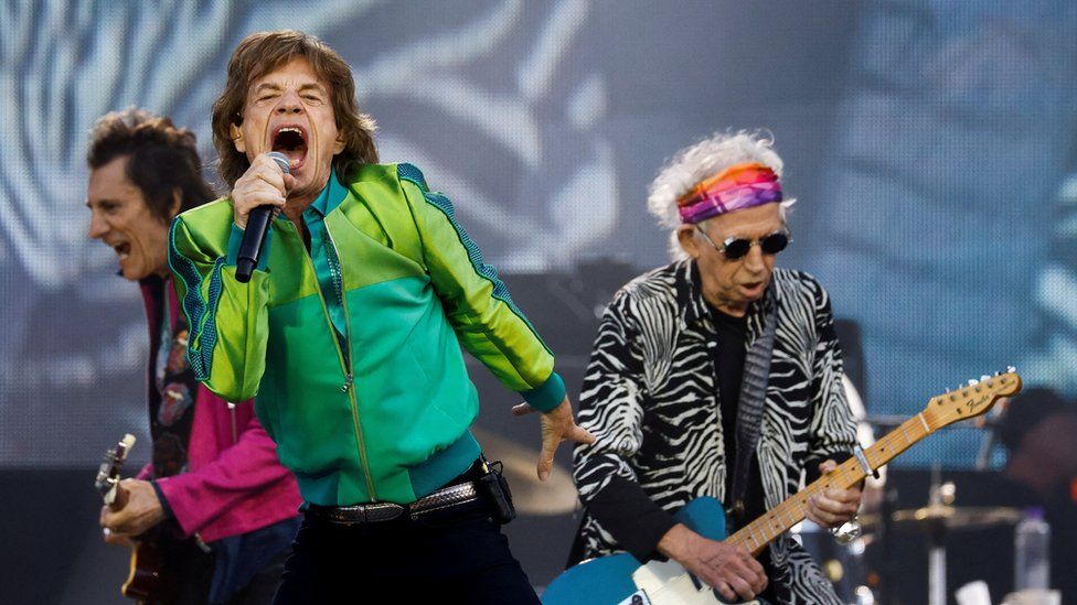 The Rolling Stones выступают в своем европейском туре 2022 года